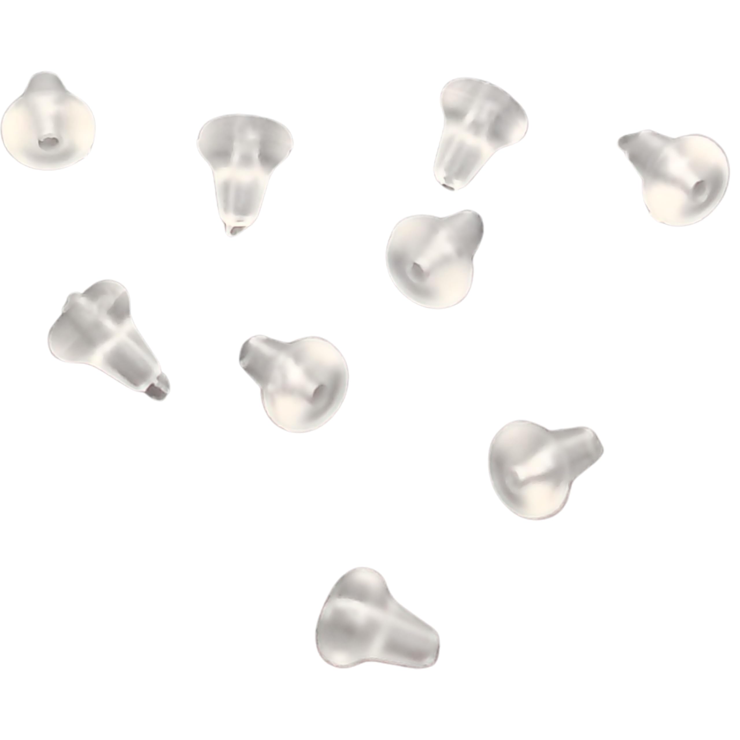 End Tackle Hook Stops, Available, Terminal Tackle, Fishing Tackle (Clear, Pack of 100)