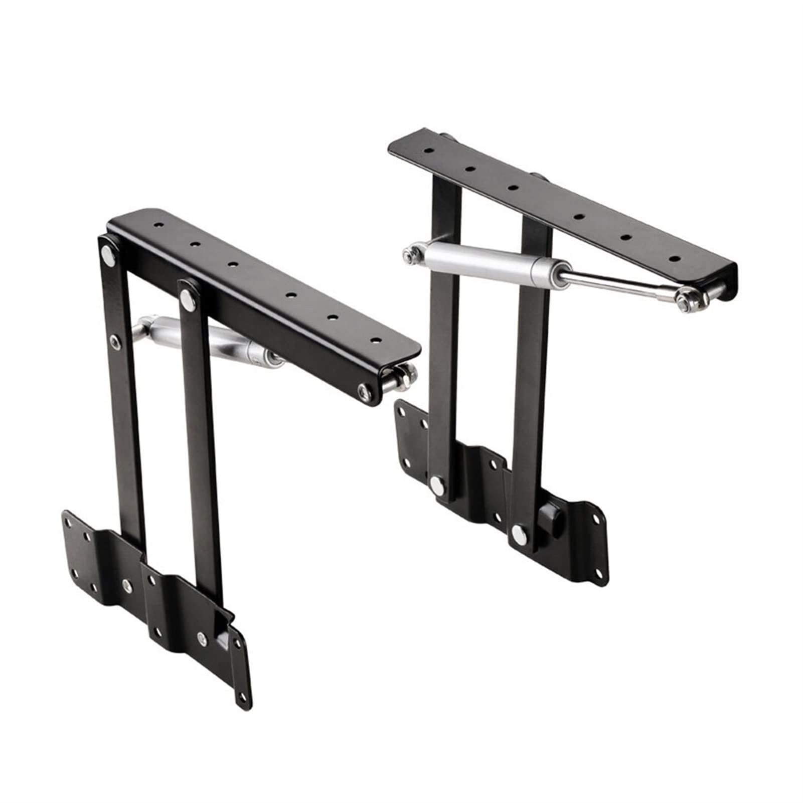 Shundeed One Color 2 Pieces Of Lifting Spring Hinges, Foldable, Hardware Furniture Lifting Folding Cabinet Hinges