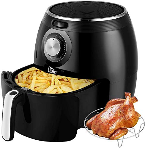Uten Air Fryer XL, 5.8QT 1700W Electric Hot Air Fryer with Temperature Control