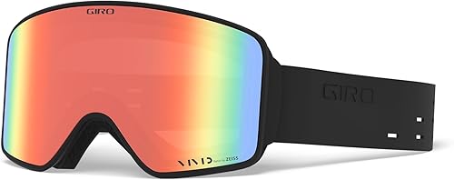 Miniatura 3 de Giro Method Asian Fit - Gafas de nieve para adultos, correa negra de silicona con lentes infrarrojos VIVID Onyx/VIVID (2021)