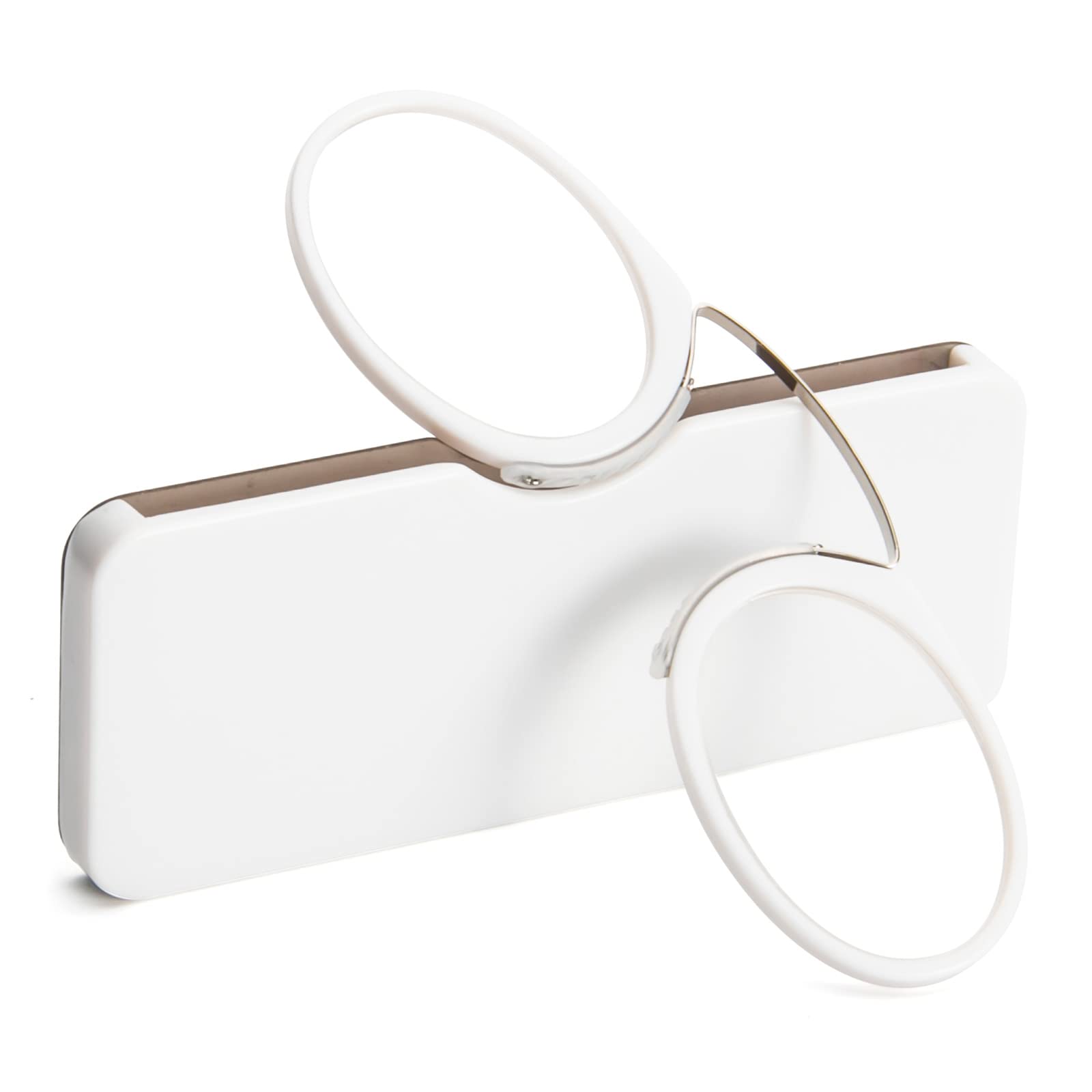 prtcslwd Unisex Reading Glasses Compact Vision Aid Mini Nose Clip readers