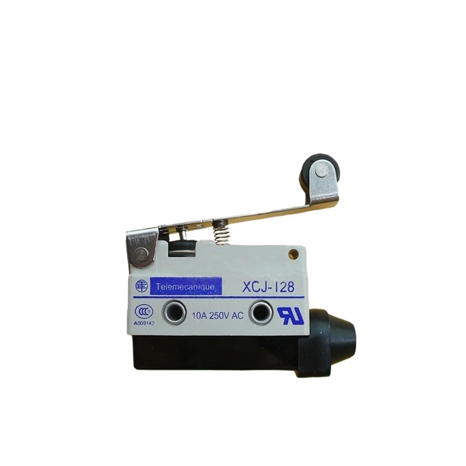Travel Limit Switch Micro Switch 1P, 1C / O, with Soft Rubber Cable Cover, Long Flat Flat Wheel XCJ128 Fast Action