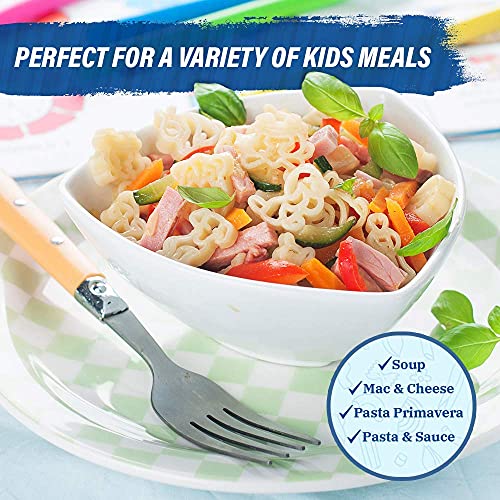 Chuster Animal Shaped Pasta Noodles | Kids Fun Zoo Animals Enriched Noodle Shapesfor Soups & Mac And Cheese | Cooks In 10 Minutes! | Egg-Free, Vegan, Non-Gmo, Kosher Pareve | 3-Pack (12Oz) Bulk #TOP4