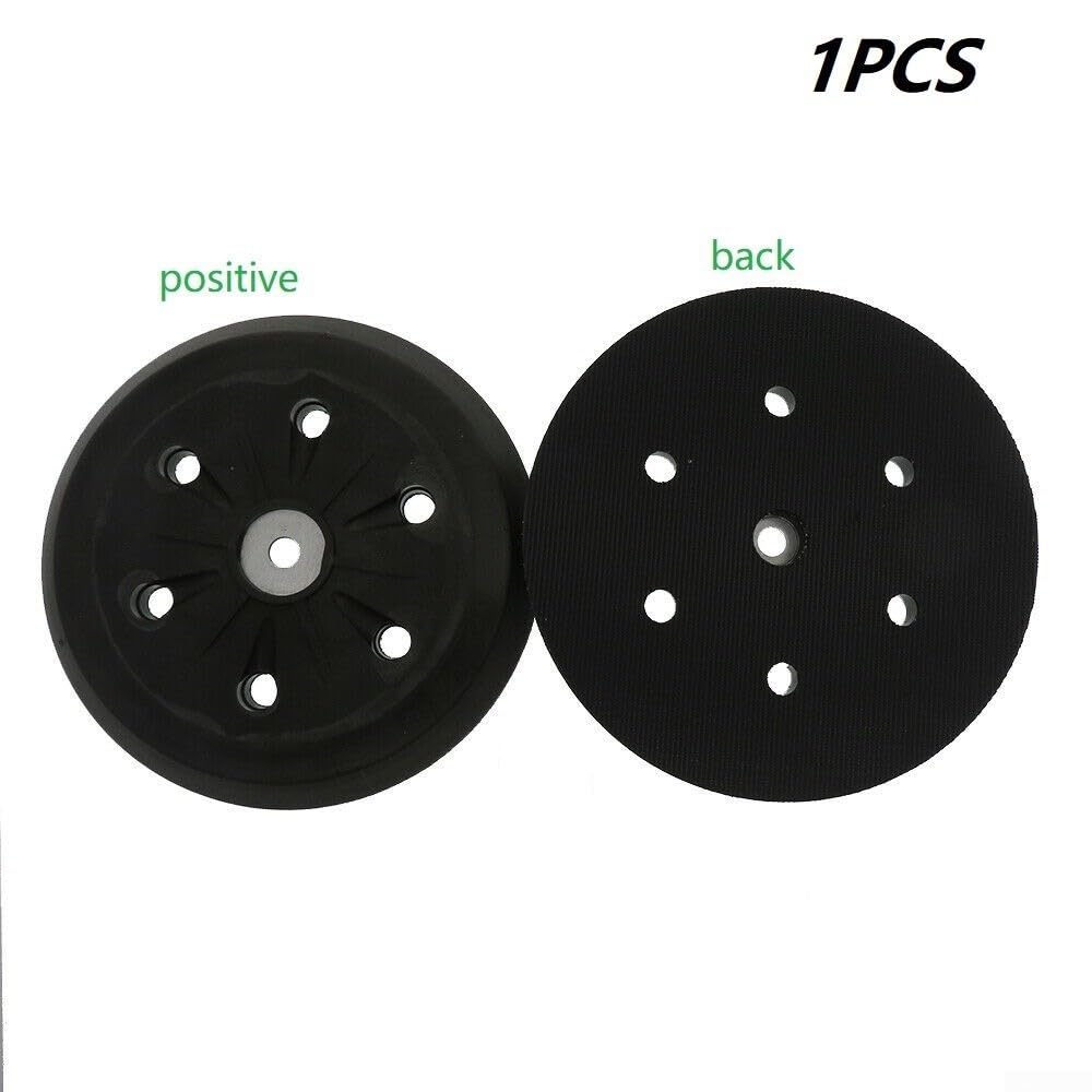 Disco abrasivo da 15,2 cm in schiuma, cuscinetto di interfaccia per levigatrice orbitale, 6 fori, estrazione della polvere migliorata, ammortizzazione medio-dura, compatibile con SX E 425 XL SX E 450