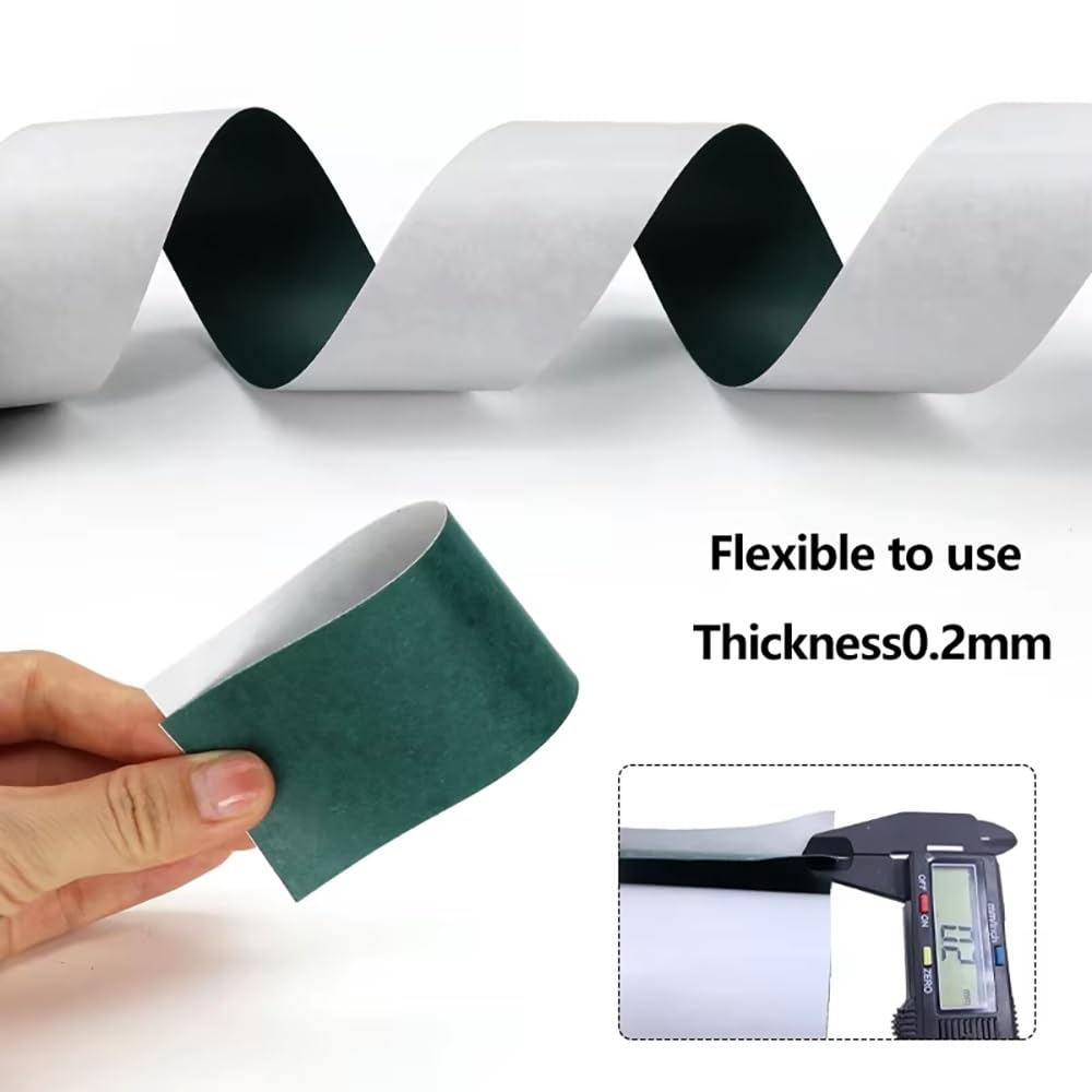 Papel De Cebada Aislante De Batería 18650 Resistente A Golpes Y Altas Temperaturas, Junta Aislante De Paquete De Iones De Litio Adhesivo Verde De 10 M (ancho De 25 Mm A 300 Mm)(Width 50mm)