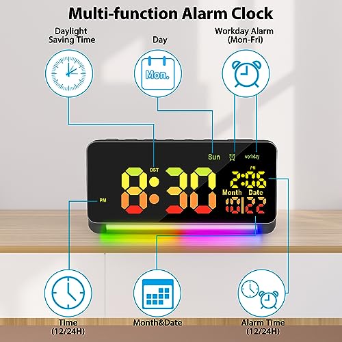 Samshow C010 120Db Super Loud Alarm Clocks thumb #6
