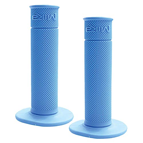 Mika Metals 50/50 Waffle Grips Blue