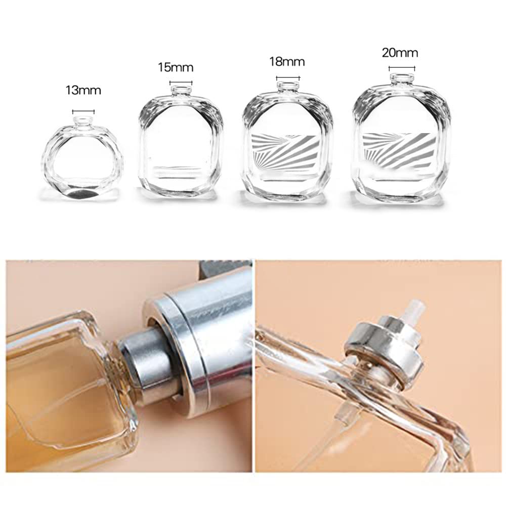Crimpadora de perfume de 13 mm/15 mm/18 mm/20 mm - Máquina de sellado manual para herramientas de crimpado de tapas de botellas de perfume