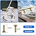 VEITHI Boat Cleat, Brass Color Dock Cleats 5 inch, 316 Stainless Steel Rope Cleat Open Base 2 Pack, Boat Cleats for Boats, Boat Dock Cleats Mooring Cleat for Boat/Yacht/Deck