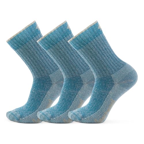 Smartwool Hike Classic Edition Light Cushion 2nd Cut Crew Socks Multipack, Twilight Blue, X-Large