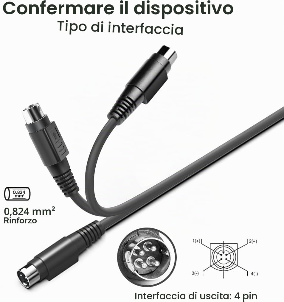 KFD Alimentatore di rete da 12 V per QNAP Turbo TS419 SP-4BAY-ADAPTOR NAS TS-419 TS-420 TS-421 TS410 TS-412 TS409 TS-439 TS-459 IS-400 Server Synology DS1520 Adattatore 20 + AC. Adattatore di ricarica