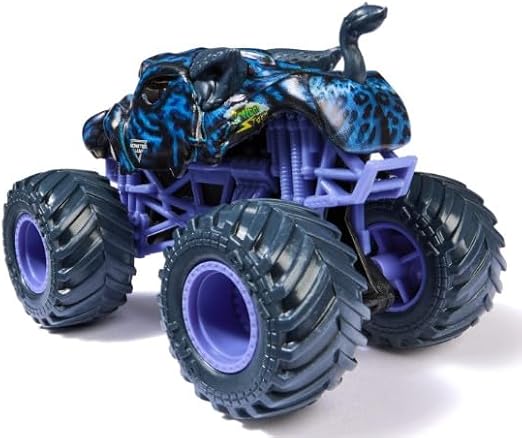 Monster Jam 2024 Official 1:64 Diecast Truck Series 36 Night Storm Crazy Creatures