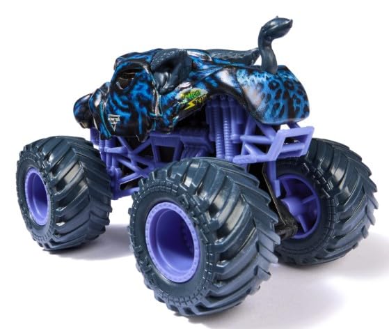 Monster Jam 2024 Oficial Camión Diecast 1:64 Night Storm miniatura 3