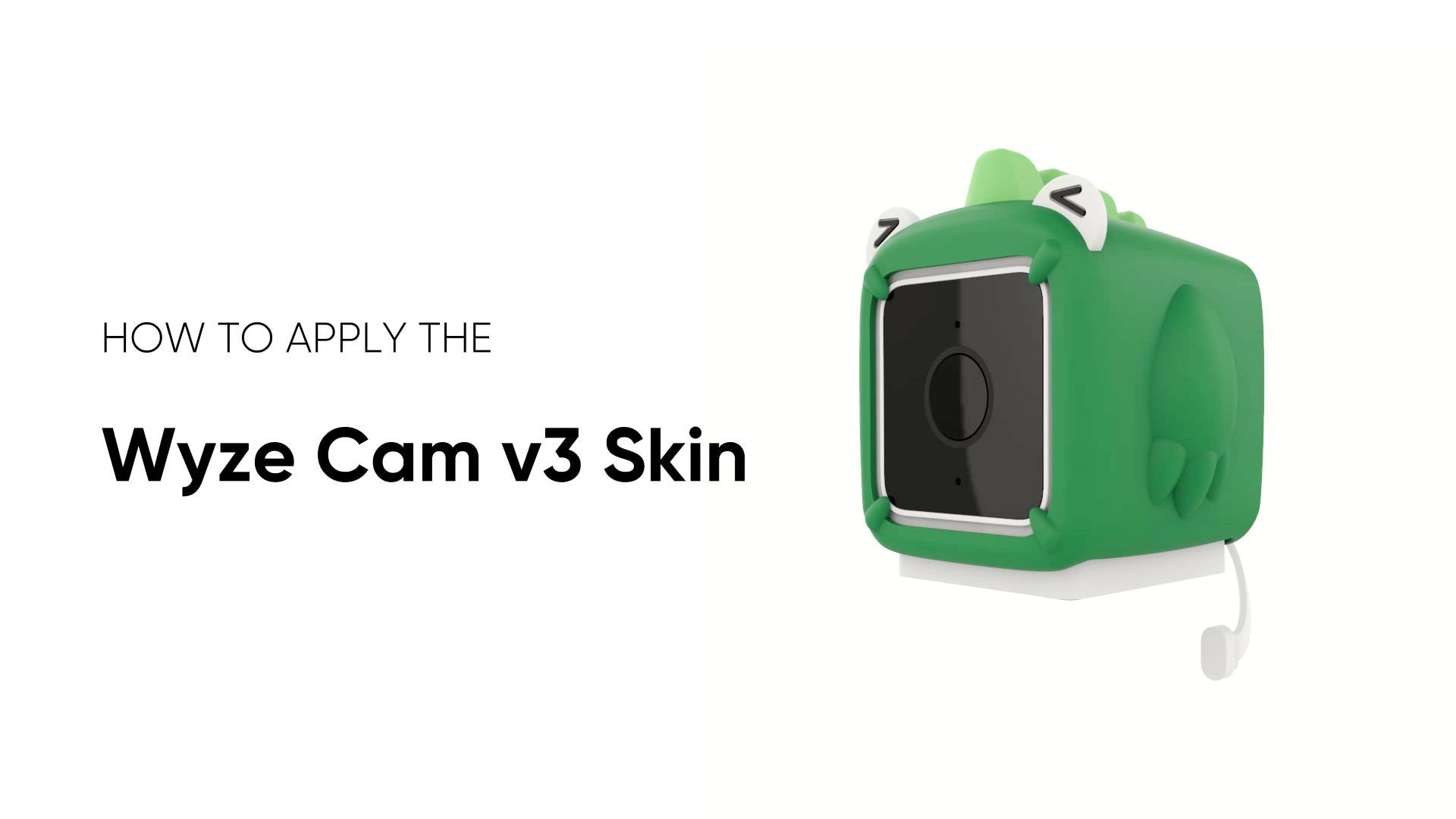 Amazon.com : WYZE Cam v3 and Silicone Skin Protective Case Indoor