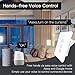 MOES WiFi Smart Curtain Switch Motorized Roller Blinds Shutter Switch,Smart Life/Tuya APP Remote Control,Compatible with Alexa Echo and Google Home
