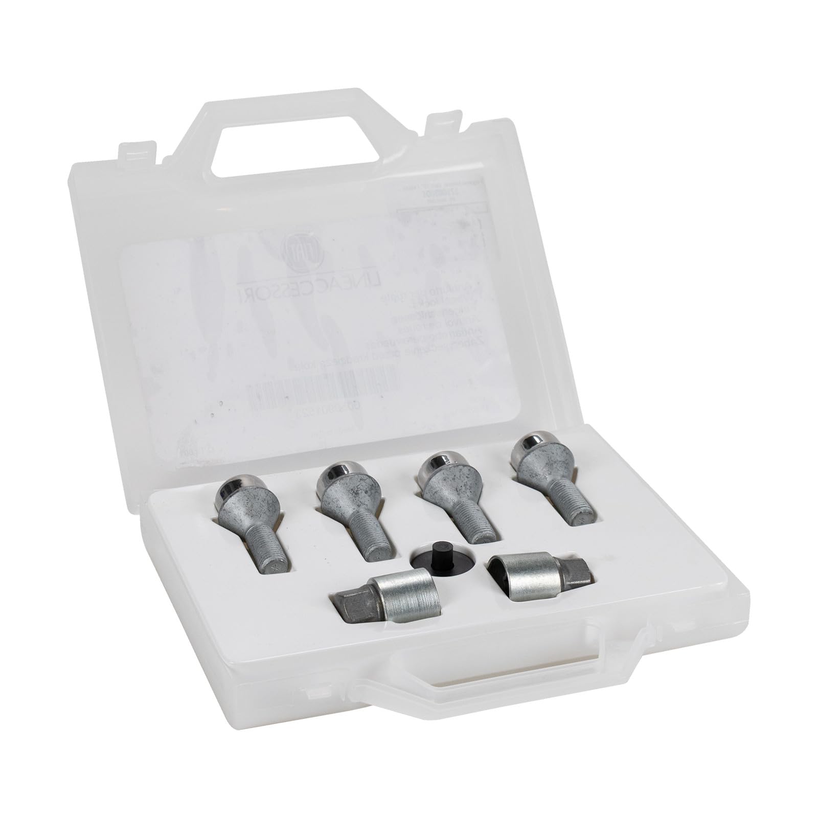 Kit de écrous de roue de verrouillage authentiques pour Fiat Ducato (à partir de 06) 15"