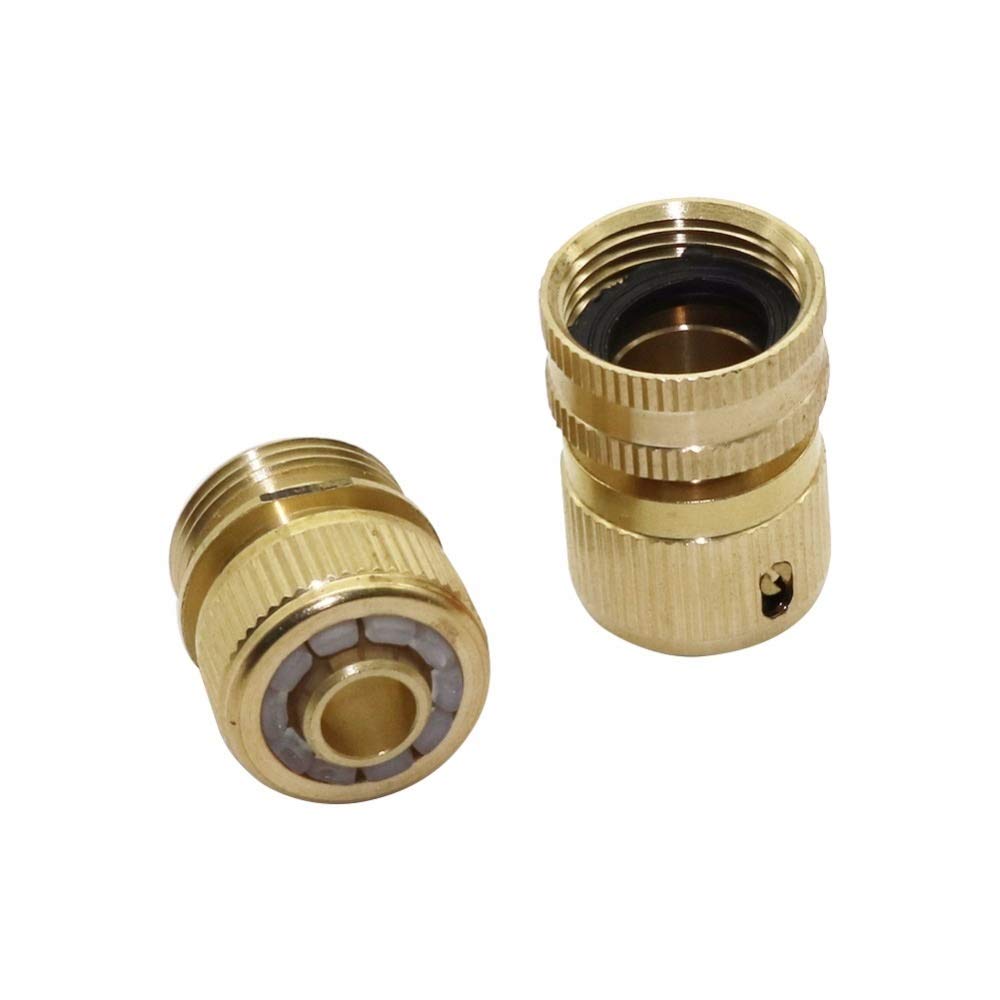 Accesorios a prueba de fugas 10 Establece kits de agua de 3/4 "Conector rápido de hilo macho con 3/4" Conectores de hilo femenino de jardín Accesorios de agua