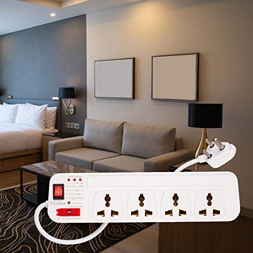 Image of Finolex SPIKEGUARD 2.5 Meter 4 Way Socket