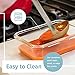 [4-Pack 28oz] Glass Food Storage Containers With Locking Lids - Meal Prep Containers - Lunch Bento Boxes - 1 Compartment - 4pk Box Set - Transparent Lids - BPA Free and Dishwasher Safe