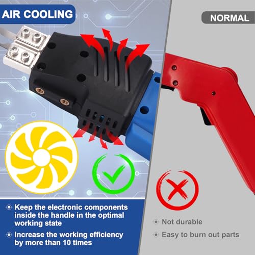 Foam Cutter Electric Hot Knife with Slotting/Groove Electric Hot Knife Styrofoam Air Cooled Hot Knife Foam Cutter 200W 110-120V (4 Blades) for EPP, EPS, XPS, EPE, KT Board, Sponge