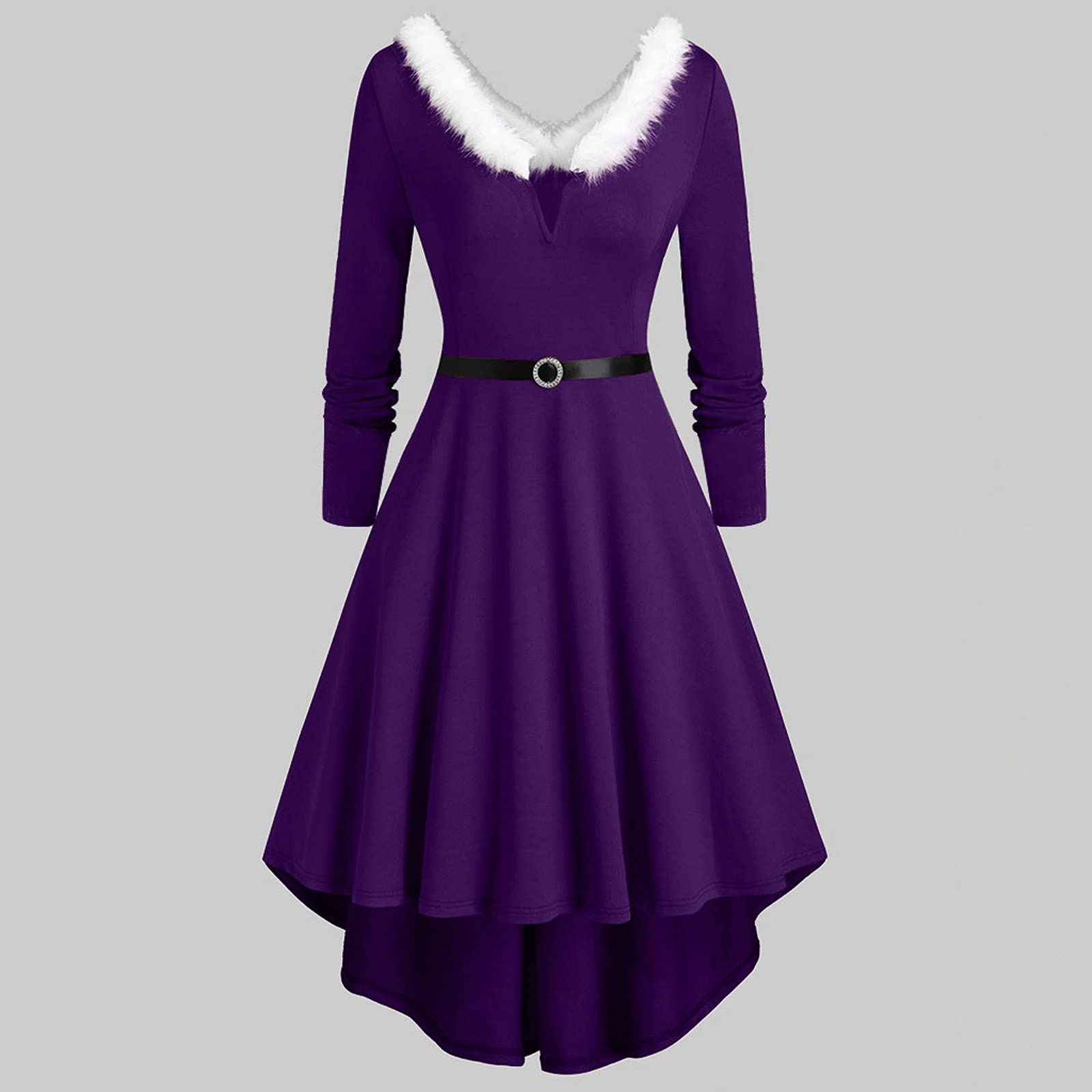 MOCHAMIK Sukienki na co dzień Sukienka z dzianiny Damska sukienka sweterkowa Jesienna sukienka Zimowa sukienka Eleganckie damskie długie sukienki V-Neck Party Randki Casual Dress