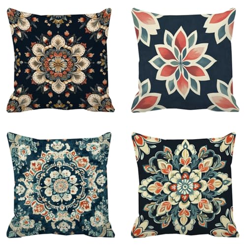 Housse de coussin 45x45 cm imperméable avec fermeture éclair invisible P-328 - 2