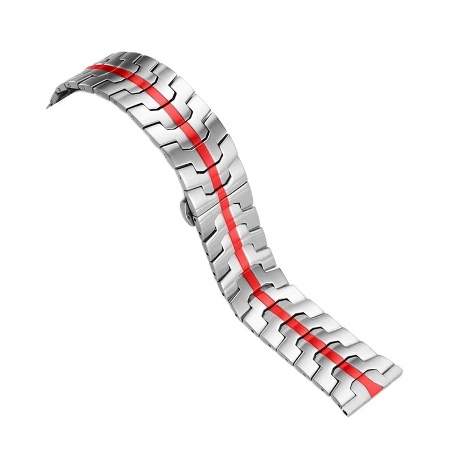 Bracelet de montre à dégagement rapide en acier maillé résistant - 8