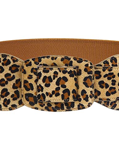 GownTown Women's Belts Wide Elastic Stretchy Retro Cinch Belt2