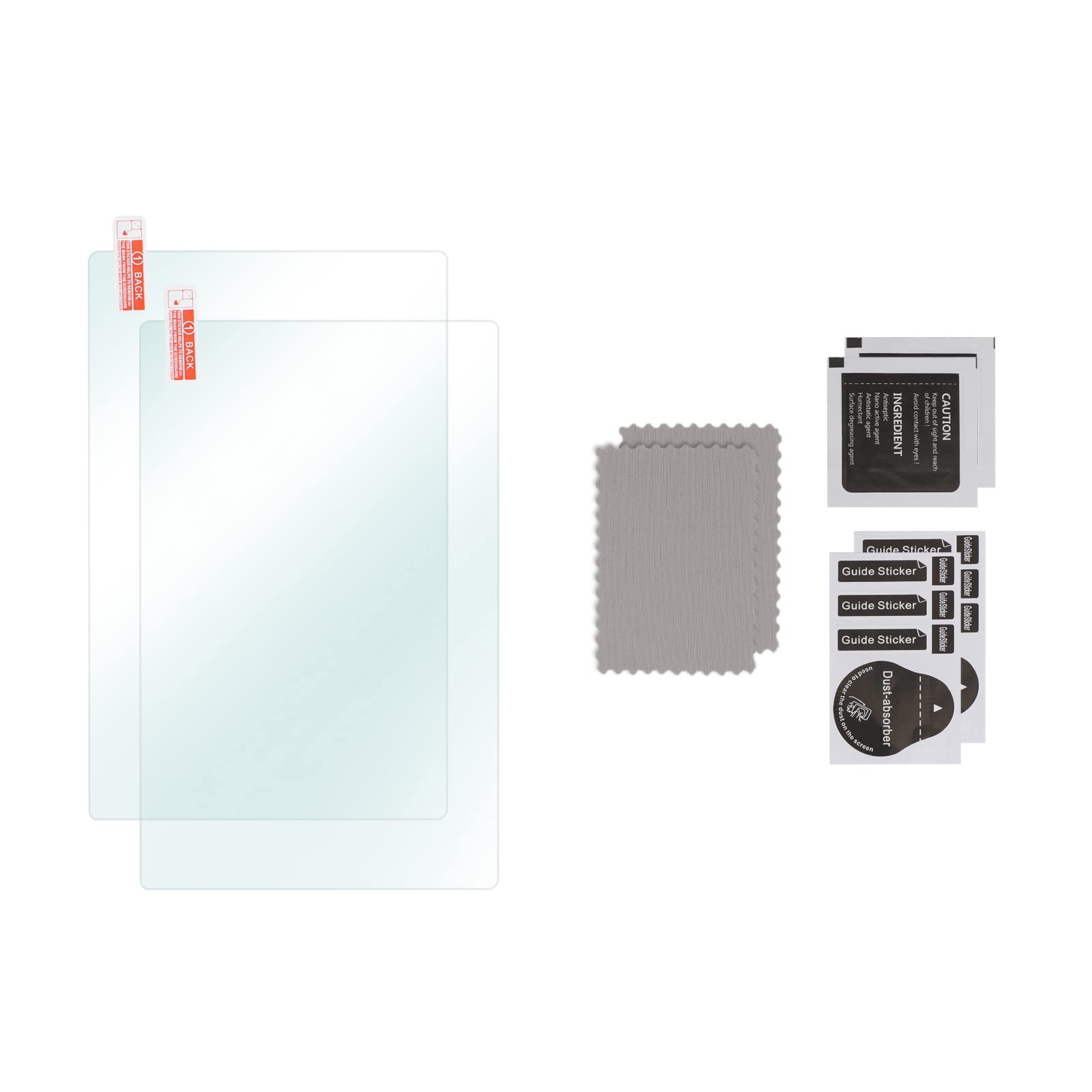 MOUDOAUER 2Pcs Antil-Scratch HD Tempered Glass Screen Protector Film for DJI RC Plus T40/M30 Remote Control