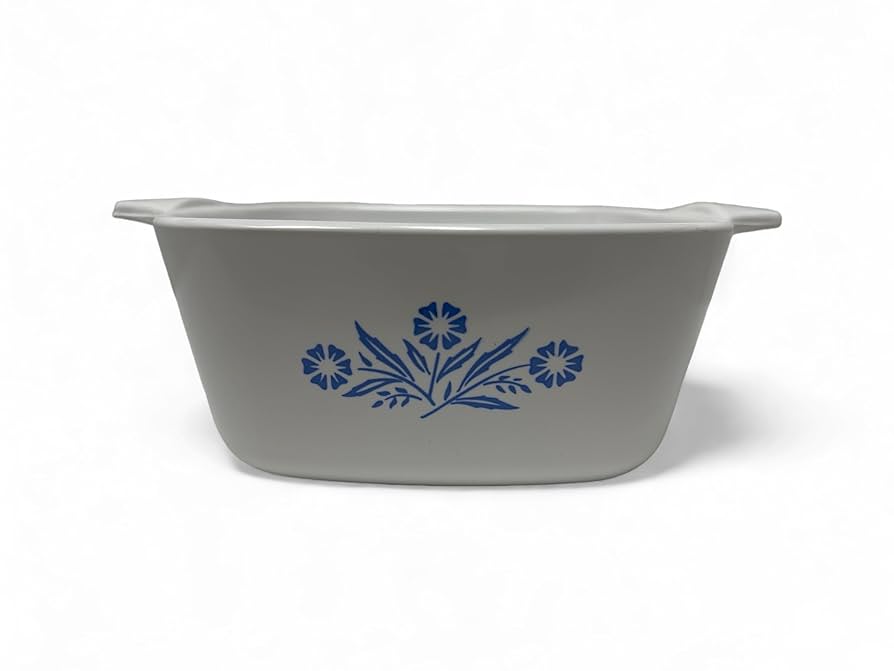 パイレックス/ORIGINAL4P/BAKERS /USA CORNING/ Amazon.com: Corning Ware Blue Cornflower P-43-B 22 Oz