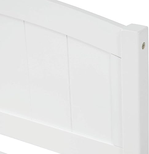 Miniatura 134 de Marco de cama moderno de madera maciza con cajones, plataforma de cama con soporte de listones de madera, no necesita somier, tamaño individual,