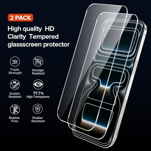 Image of ivoler 3-in-1 Case for iPhone 17 Pro 6.3 inch, Light Blue