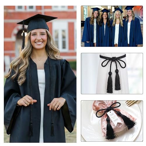 Image of GraduationMall Graduation Honor Cord 68 inch Black