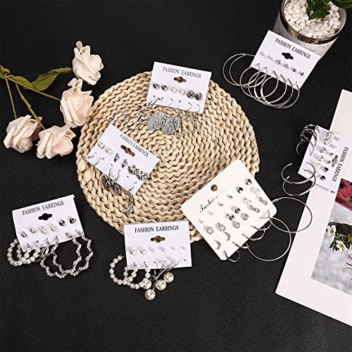 Image of NEWITIN 69 Pieces Gold Jewelry Set for Women Fashion Costume Jewelry Gold Plated Necklace Bracelet Earrings Set for Women
