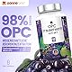 OPC Traubenkernextrakt hochdosiert – 240 Kapseln für 8 Monate – 385 mg OPC pro Kapsel – aus europäischen Traubenkernen – vegane & laborgeprüft in Deutschland produziert– Sonnesee