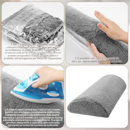 Repose-jambes réglable avec sangles et coussin incliné pour dormir