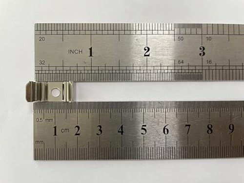 Pufguy U-Shape Led Channel Mounting Clip Mirror Mounting Clips Led Strip Light Clips Fluorescent Lamp Fixed Installation Accessories For 18Mm Wide Strips-100 Pcs #TOP2