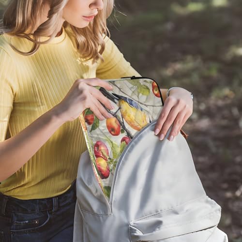 Funda para portátil 13-14 pulgadas impermeable con diseño de aves miniatura 6