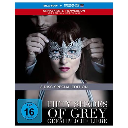 Fifty Shades of Grey 2 - Gefährliche Liebe - Limited Digibook [Blu-ray]