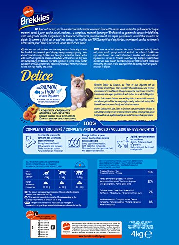 Brekkies Delice Fish, 1er Pack (1 x 4000 g)