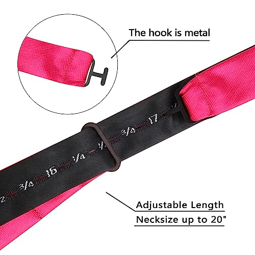 Image of Alizeal Mens 2pcs Solid Self-tied Bow Tie Set