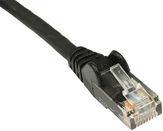 World of Data 50m BLACK Network Cable - CAT5e (enhanced) / RJ45 / Ethernet/Patch/LAN/Router/Modem / 10/100