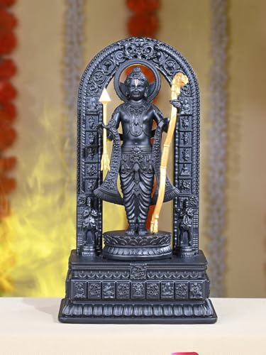 Image of Artarium Shri Ram Lalla Murti Ayodhya Statue Ram for Home Decor Living Room Showpiece (Ram Lalla Idol 7 Inch)