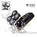 Dee Banna Wet Dry Electric Rotary Shaver,Cordless Waterproof Razor Bald Head Shaver with 5 floating head fast USB Recharge Security Lock Mode for Men Travel Or Home Use (black)