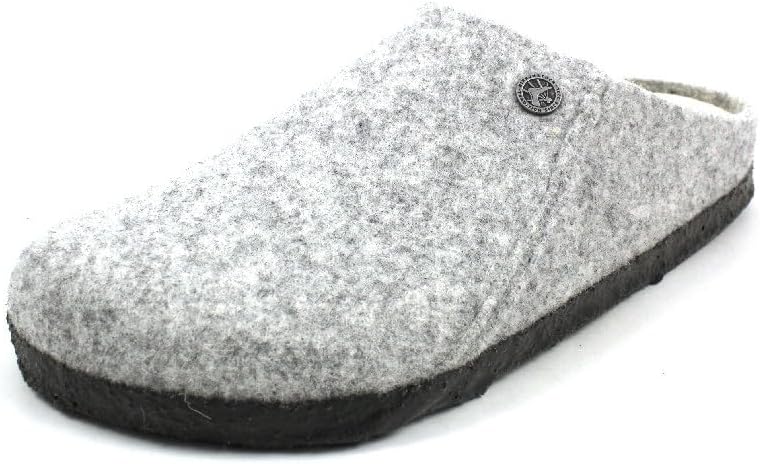 Birkenstock Men's Zermatt Wool Felt Shearling Slippers