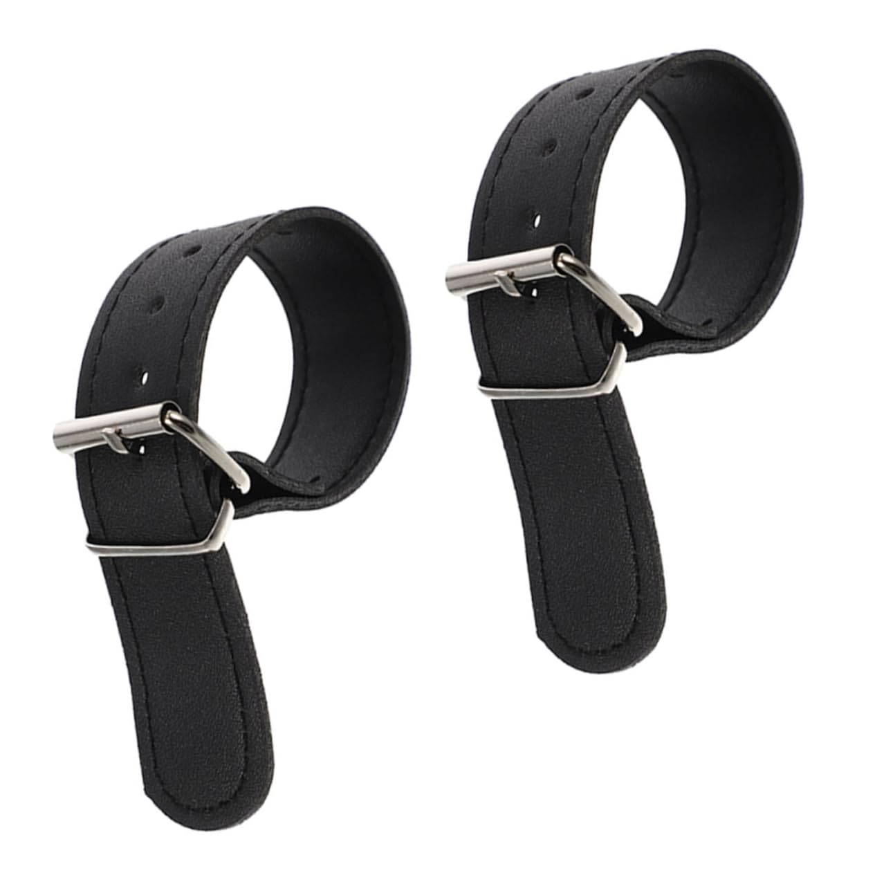 BESPORTBLE 3pairs Adjustable Leather Bike Basket Strap Durable Front Container Strap for Bicycles Scooters for Boys and Girls Bike Accessories Compact Wearable Design