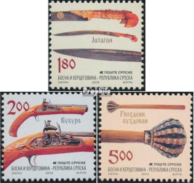 Sellos para los coleccionistas militar de armas históricas Bosnia Serbia 501-503