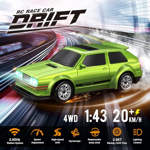 Dingdongwu 1/43 Mini RC Drift