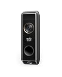 Video Doorbell S330, Homebase NOT Included, 2K HD Video Doorbell, Battery-Powered Add-On, Dual Motion Detection, Package Detection, Family Recognition, No Monthly Fee, Motion Alerts