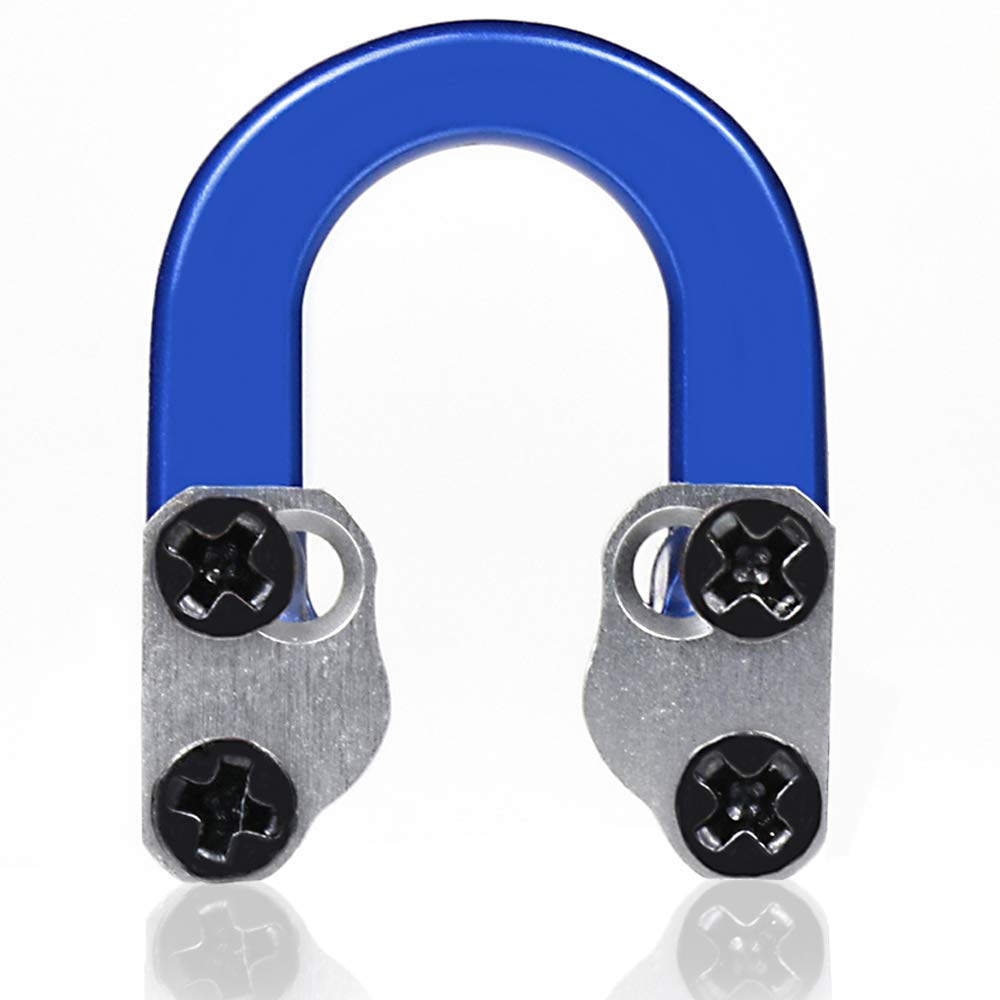 JY-Sports Archery D Loop Metal D Ring Fit All Arrow Nocks Adjusts to Hunting D Loop Buckle Rope